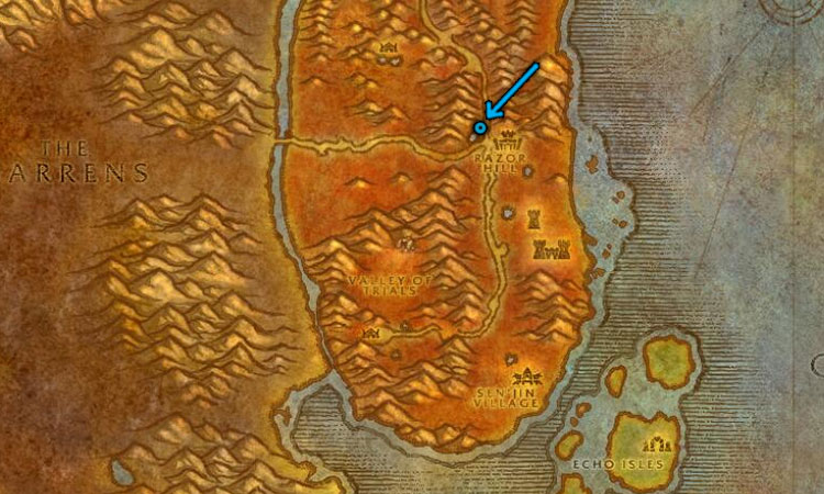 Mukdrak location on map
