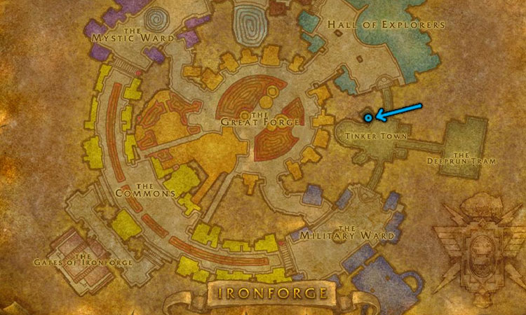 Springspindle Fizzlegear location on map