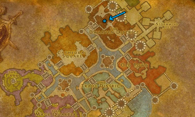 Therum Deepforge location on map